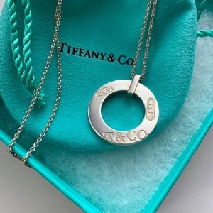 Tiffany & Co. Sterling Silver Circle Pendant